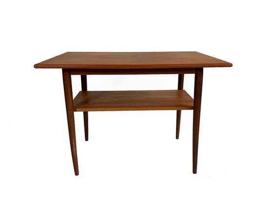 Image 1 of Vintage teak side table, tv table