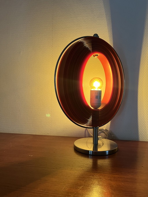 Kare Moon Lamp Red