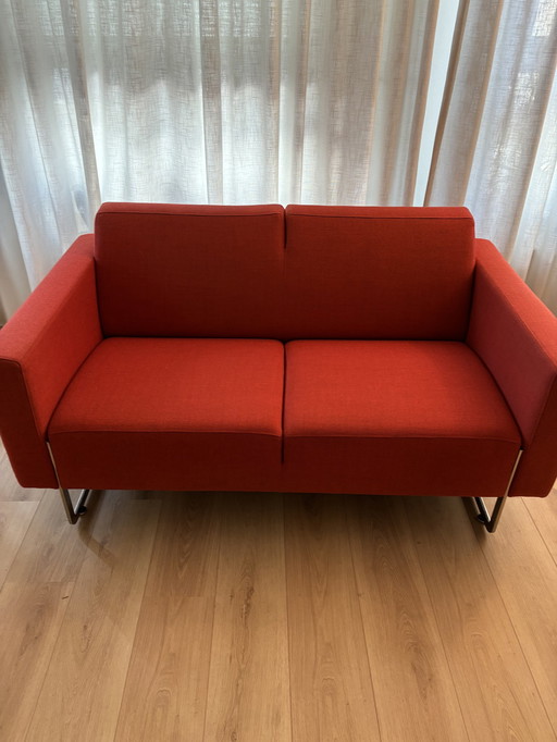 Artifort Mare Two-Seater Orange Red