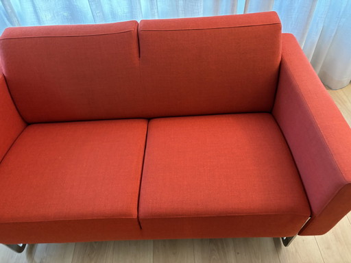 Artifort Mare Two-Seater Orange Red