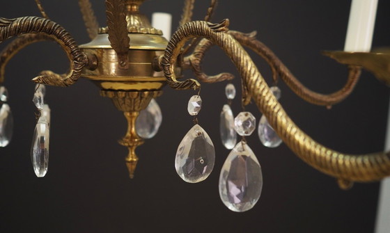 Image 1 of Brass Chandelier, Danish Design, 1960S, Production: Denmark