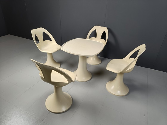 Image 1 of Space age dining set, 1960s