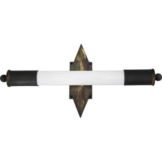 Image 1 of Lampada da parete Art Déco in ottone vintage, 1920
