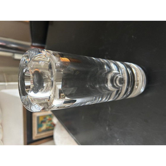 Image 1 of Vintage crystal vase by Peill and Pultzer, 1970