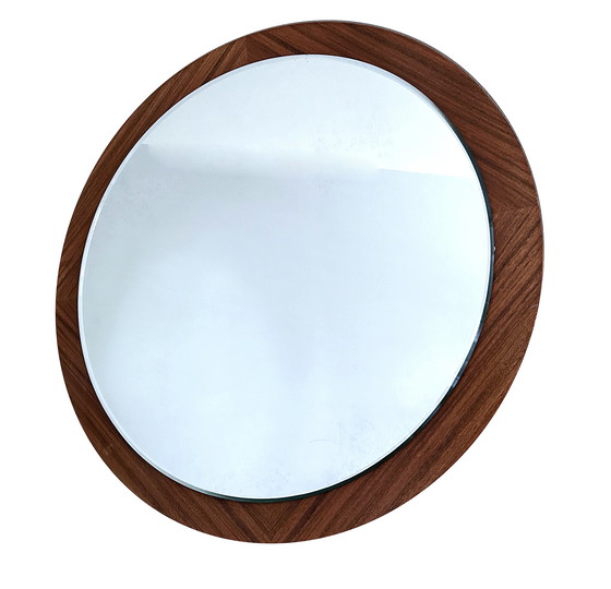 Image 1 of Danish Rosewood Mirror