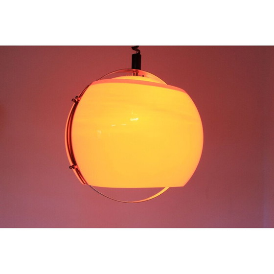 Image 1 of Vintage orange pendant lamp