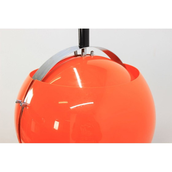 Image 1 of Vintage orange pendant lamp