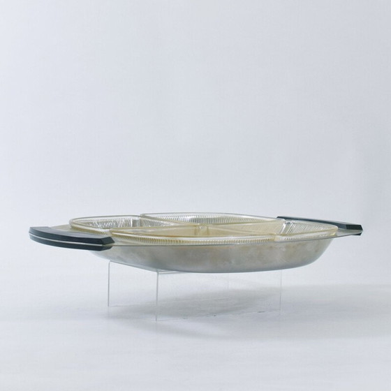Image 1 of Vassoio per antipasti vintage placcato argento, 1930