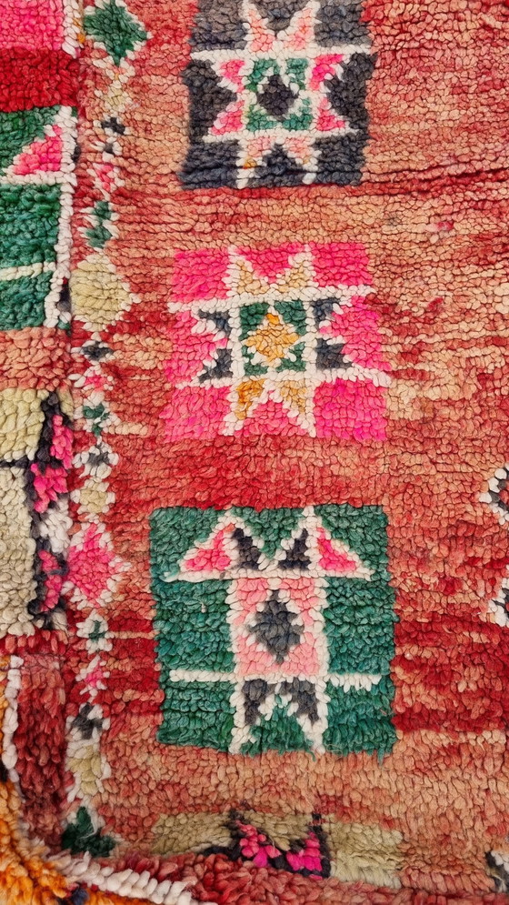 Image 1 of Xl Vintage Berber Pouf Of Real Wool