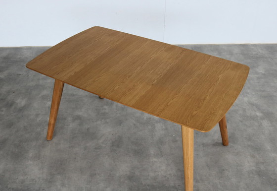 Image 1 of Scandinavian Oak Dining Table