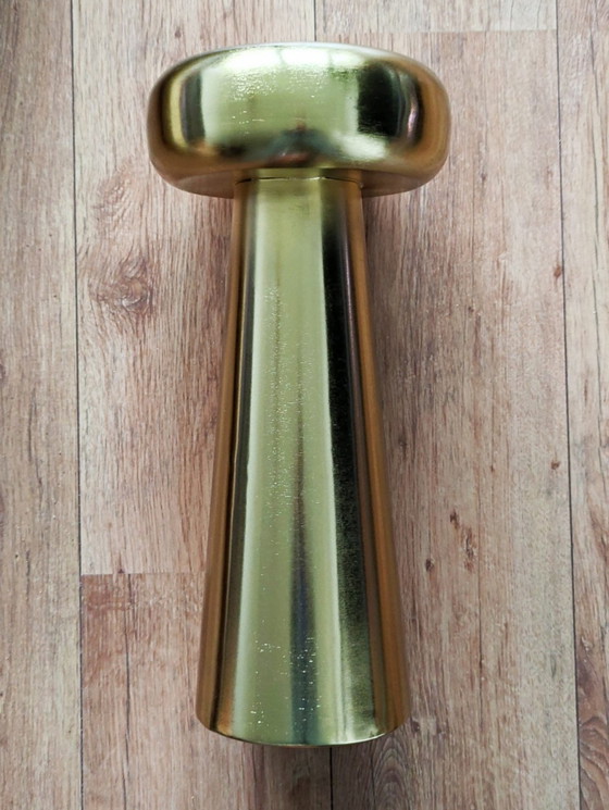 Image 1 of Brass Look Side Table