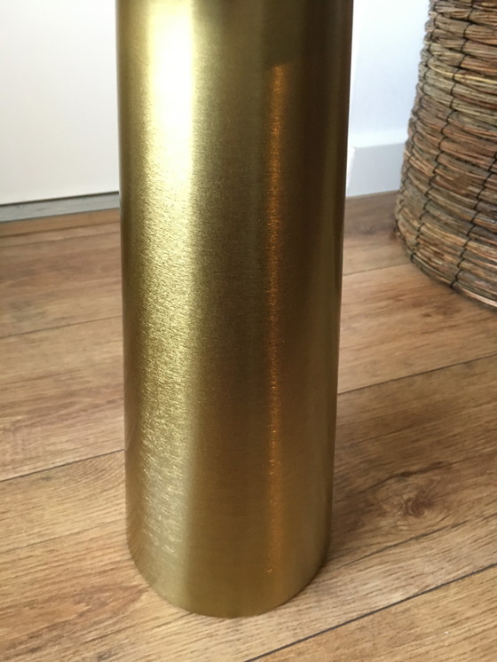 Image 1 of Brass Look Side Table