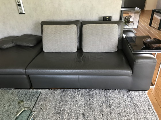 Image 1 of Minotti leather couch,Moore