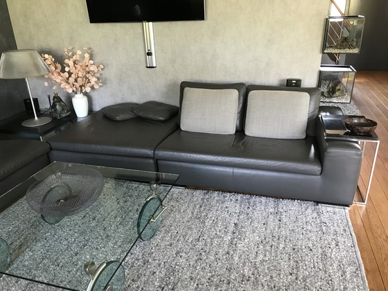 Image 1 of Minotti leather couch,Moore