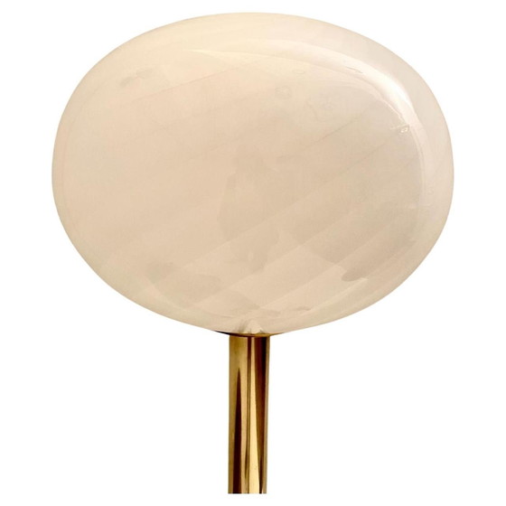 Image 1 of 1X Murano And Brass Floor Lamp