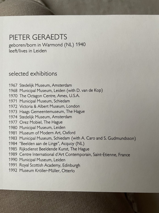 Image 1 of Pieter Geraedts museum artworks