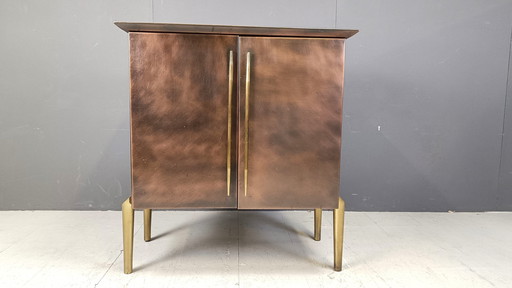 Post Modern Bar Cabinet By Belgochrom, 1980S