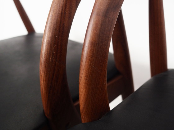 Image 1 of Set Of Four Teak Chairs, Danish Design, 1970S, Manufacturer: Orte Mobelfabrik