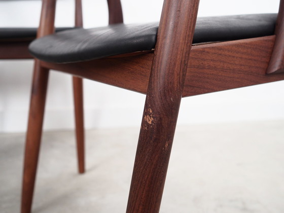 Image 1 of Set Of Four Teak Chairs, Danish Design, 1970S, Manufacturer: Orte Mobelfabrik