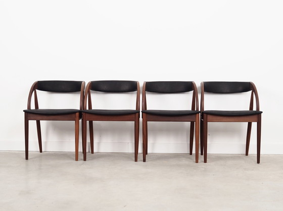 Image 1 of Set Of Four Teak Chairs, Danish Design, 1970S, Manufacturer: Orte Mobelfabrik