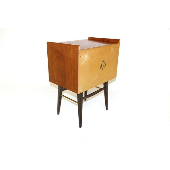Image 1 of Vintage teak bedside table, Sweden 1950