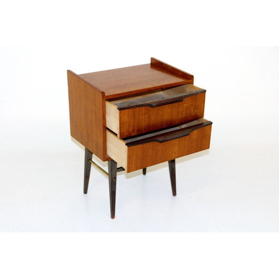 Image 1 of Vintage teak bedside table, Sweden 1950