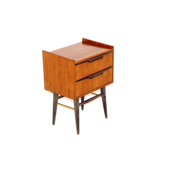 Image 1 of Vintage teak bedside table, Sweden 1950