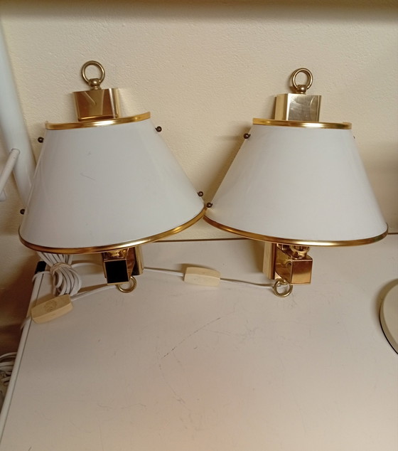 Image 1 of Swedish Modern 1960 Wall Lamps By Borens Borås 