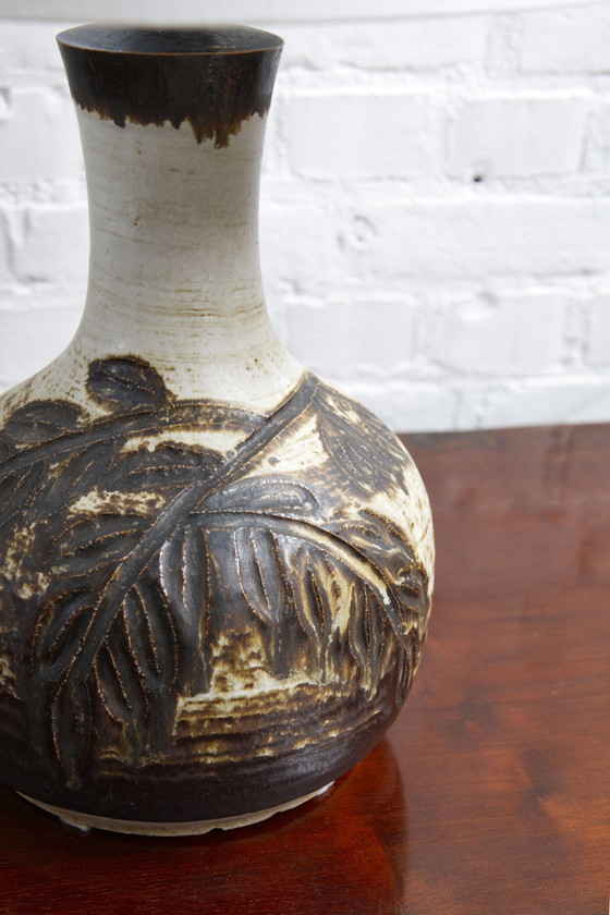 Image 1 of Vintage Ceramic Table Lamp By Axella, Denmark 