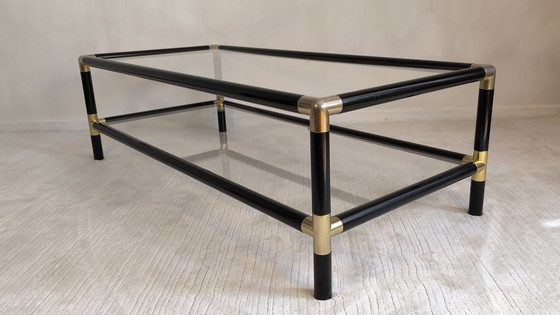 Image 1 of Italian Coffee Table 1970'S In The Tommaso Barbi Style