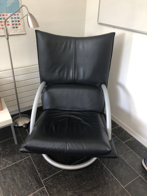 Rolf Benz Torino BMP swivel chair black