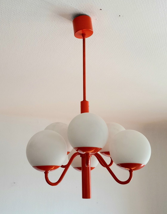 Image 1 of Sputnik chandelier by Kaiser Leuchten 1970