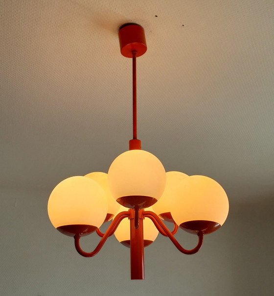 Image 1 of Sputnik chandelier by Kaiser Leuchten 1970