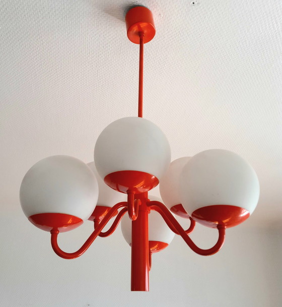 Image 1 of Sputnik chandelier by Kaiser Leuchten 1970