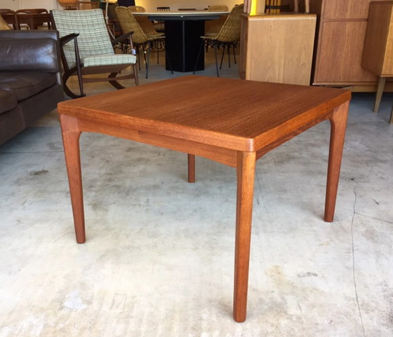 Image 1 of Mid Century oak coffee table