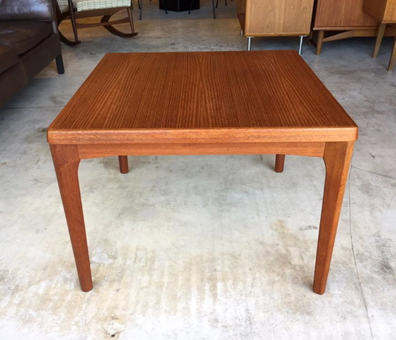 Image 1 of Mid Century oak coffee table