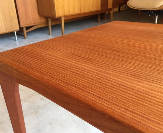 Image 1 of Mid Century oak coffee table