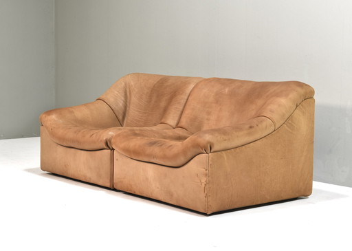 De Sede Ds46 Sectional Sofa In Buffalo Leather, Switzerland – Circa 1976