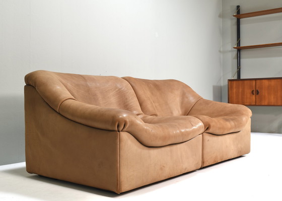 Image 1 of De Sede Ds46 Sectional Sofa In Buffalo Leather, Switzerland – Circa 1976