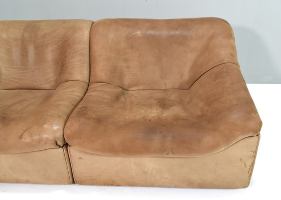 Image 1 of De Sede Ds46 Sectional Sofa In Buffalo Leather, Switzerland – Circa 1976