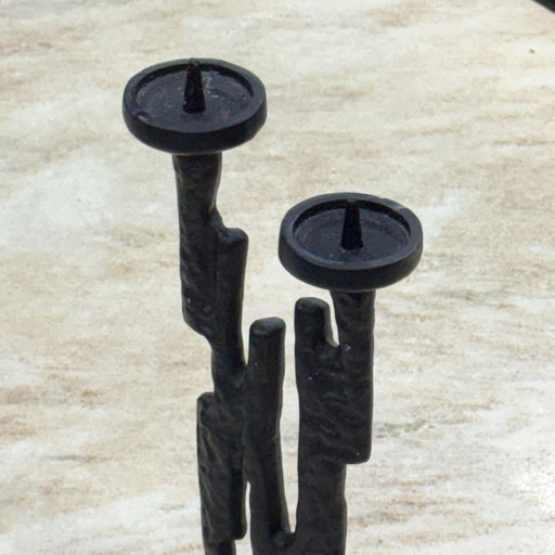 Brutalist Candlestick By Horst Dalbeck