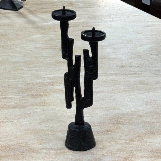 Image 1 of Brutalist Candlestick By Horst Dalbeck