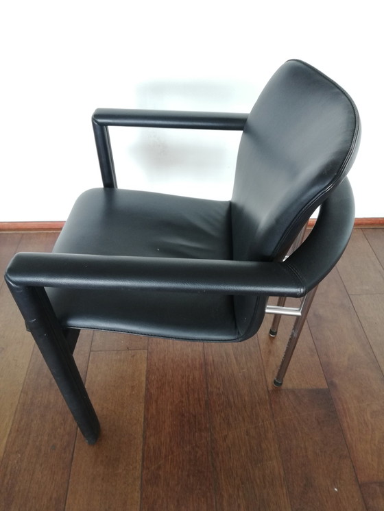 Image 1 of 4x Leolux chairs