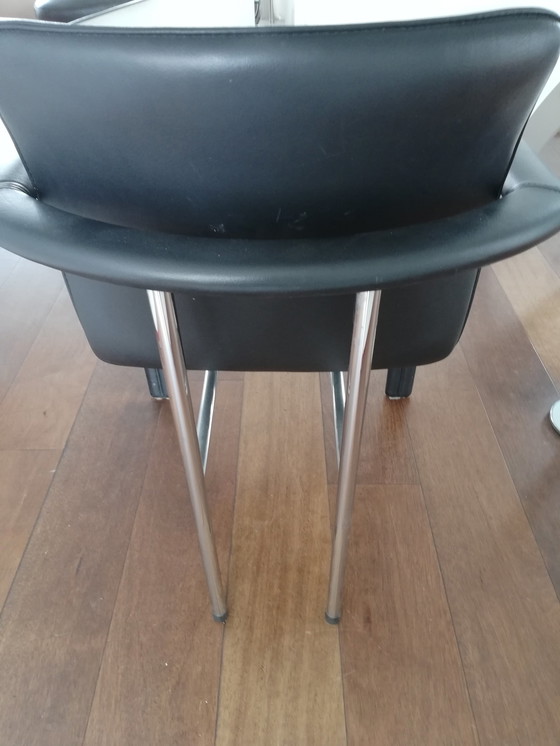 Image 1 of 4x Leolux chairs