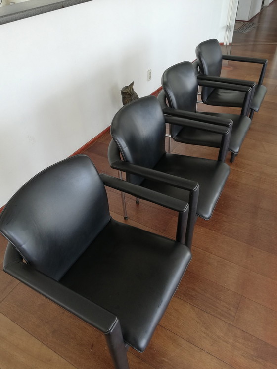 Image 1 of 4x Leolux chairs