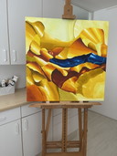 Carolien Oedekerk Colored inspiration nr.6 painting