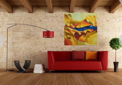 Carolien Oedekerk Ispirazione colorata n. 6 pittura