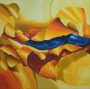 Carolien Oedekerk Ispirazione colorata n. 6 pittura