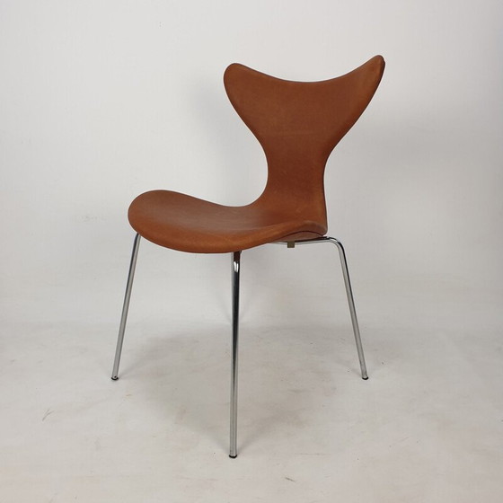 Image 1 of Set of 6 vintage Lily chairs by Arne Jacobsen for Fritz Hansen, 1960