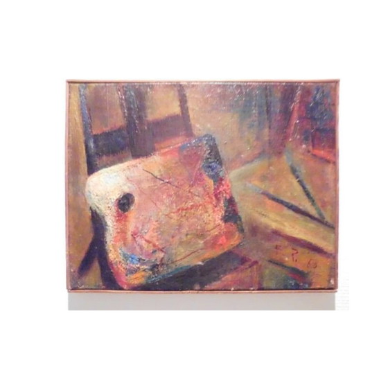 Image 1 of Vintage painting by Fred Petereit